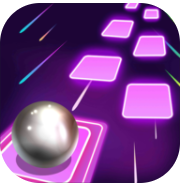 魔法瓷砖节奏跳球