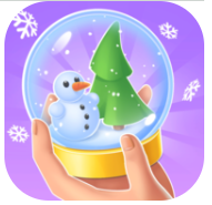 DIY雪花水晶球3D