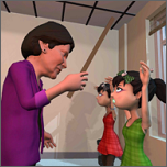 疯狂的恐怖老师