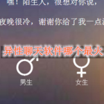 异性聊天软件哪个最火