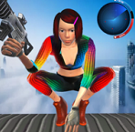 绳索蜘蛛女英雄