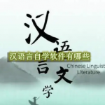 汉语言自学软件有哪些