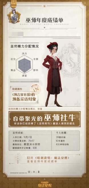 《哈利波特：魔法觉醒》年度成绩单怎么看