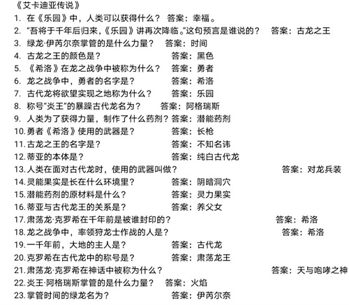《龙之国物语》图书馆答题如何选择