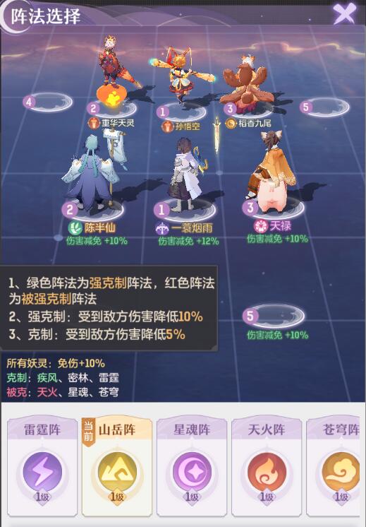 《长安幻想》天仙下凡通关阵容推荐