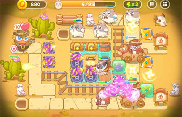 《保卫萝卜4》波仔很忙第19关攻略