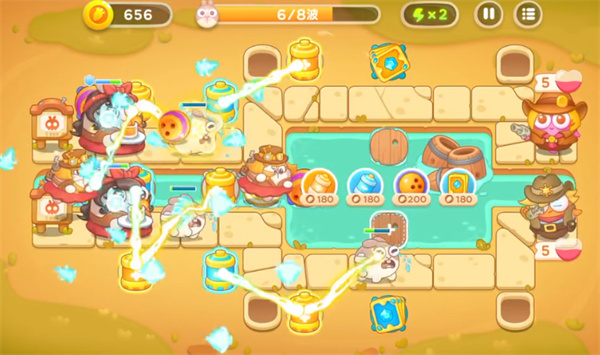 《保卫萝卜4》波仔很忙第23关攻略