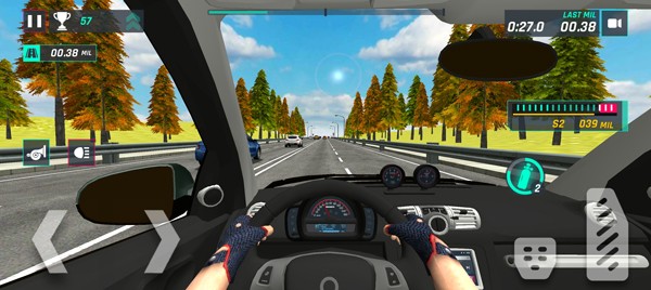 高速公路交通汽车模拟器