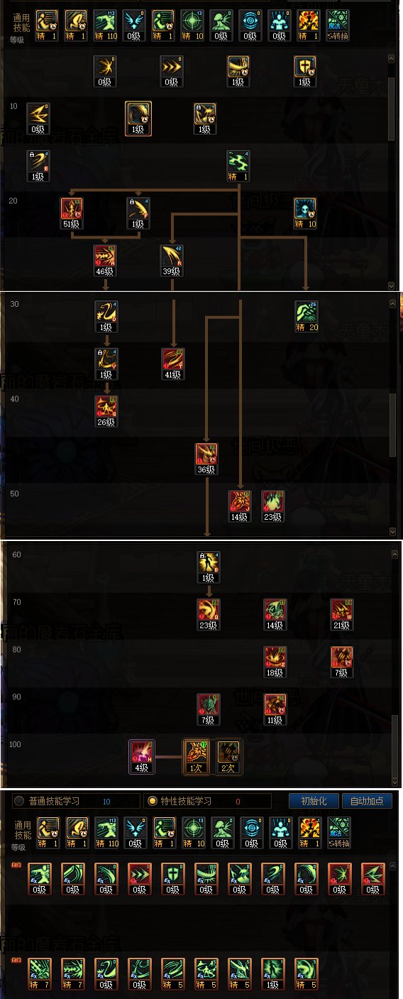 《DNF》神界版本剑魔职业技能如何加点