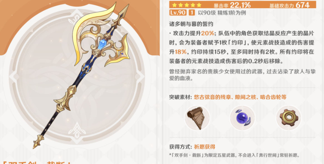 《原神》裁断适合什么角色